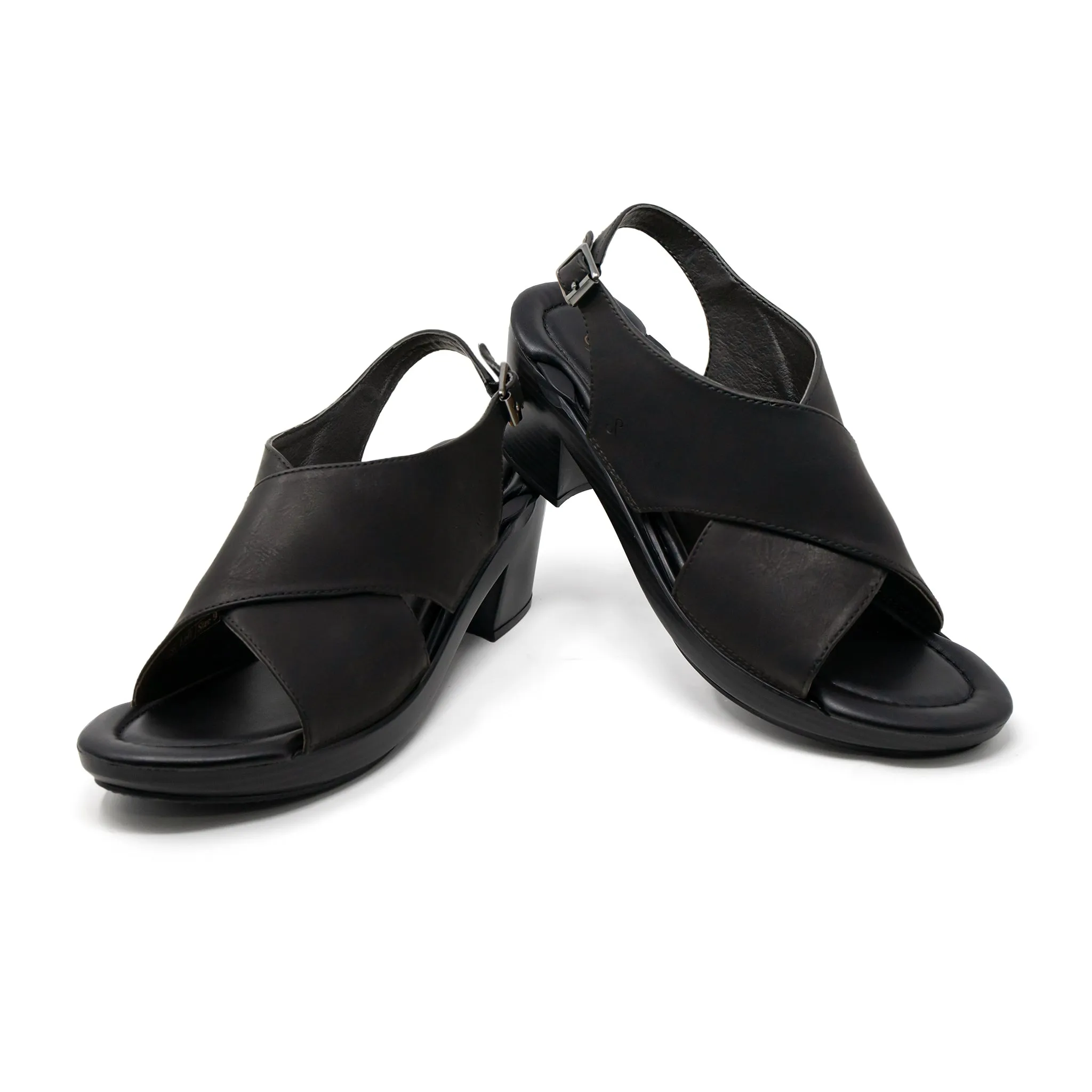 Adelaide Heel with Black Base Option