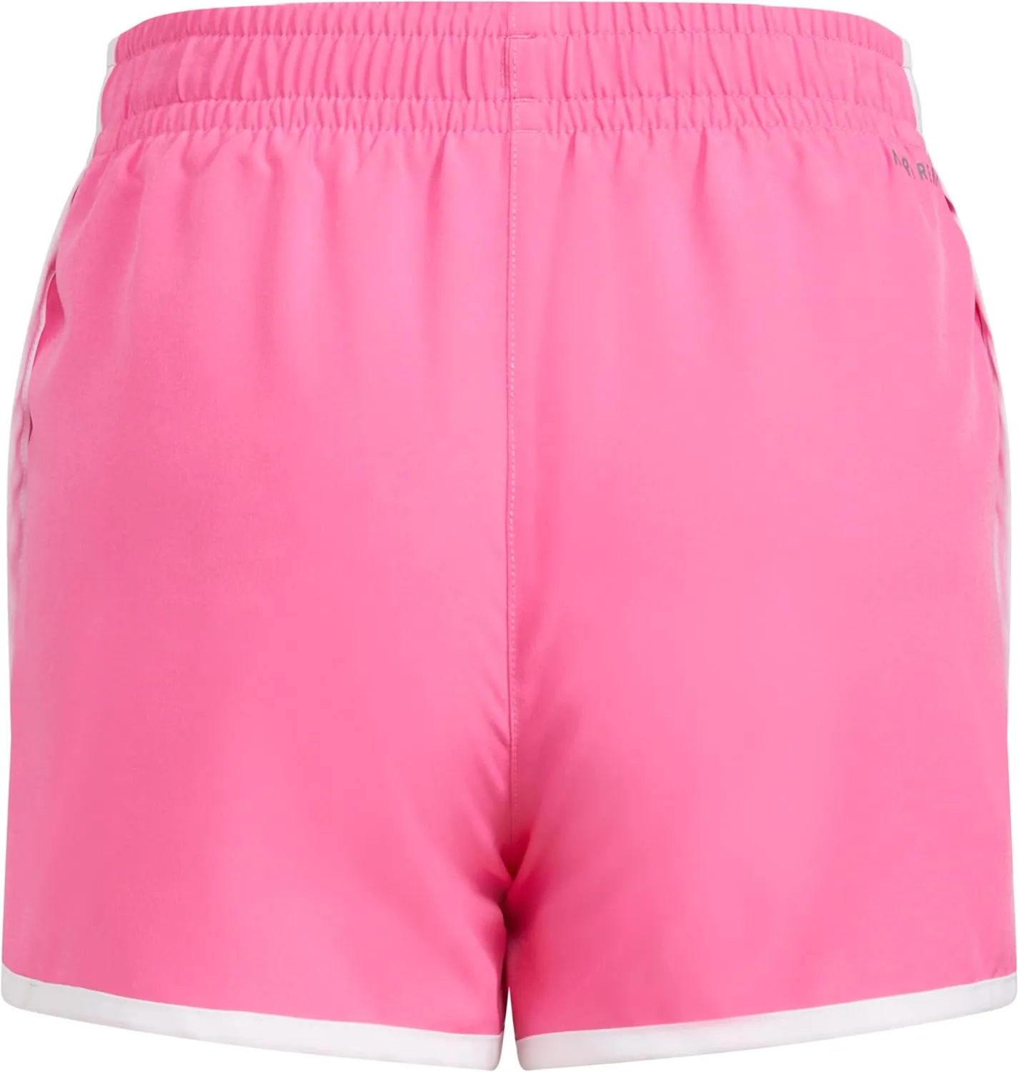 adidas Girls' Elastic Waistband Retro Woven Gym Shorts