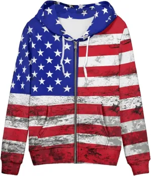 Agoviwo Cute Graphic Hoodies with Zipper for Women Long Sleeve Sweatshirt Jackets for Tavel, Hiking, Workout
