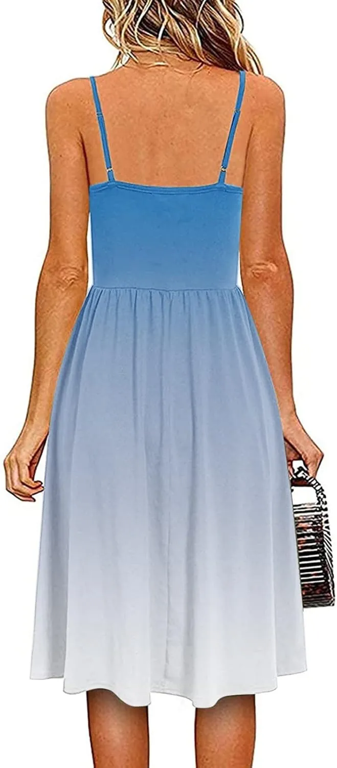 Beach Vacation Clothes for Women Beach Fashion Vacation Essentials Casual Dresses for Women Sleeveless Summer Beach Dress