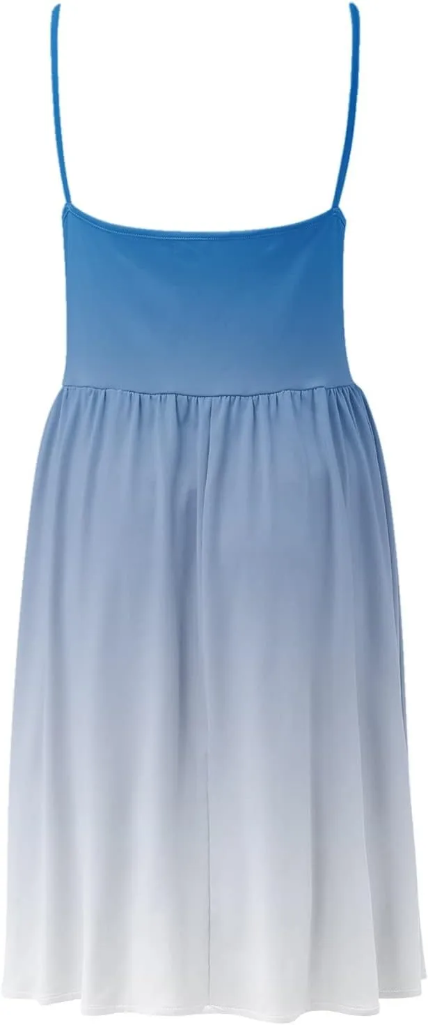 Beach Vacation Clothes for Women Beach Fashion Vacation Essentials Casual Dresses for Women Sleeveless Summer Beach Dress