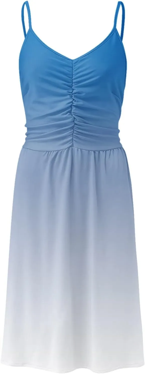 Beach Vacation Clothes for Women Beach Fashion Vacation Essentials Casual Dresses for Women Sleeveless Summer Beach Dress