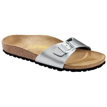BIRKENSTOCK Madrid Birko-Flor Narrow - Silver