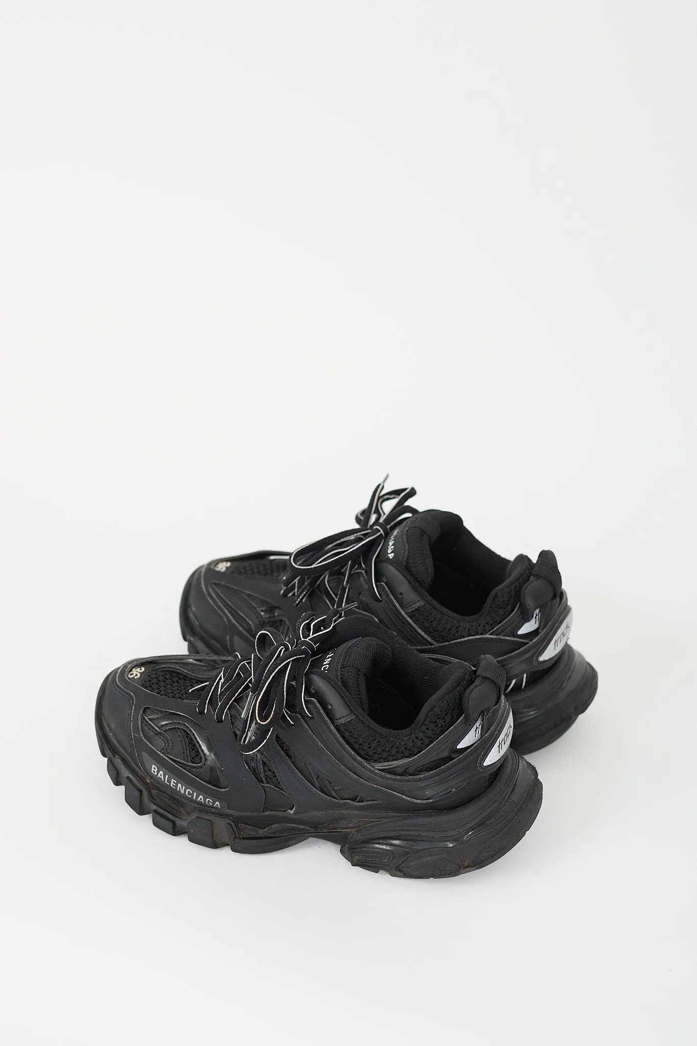 Black Track Chunky Sneaker