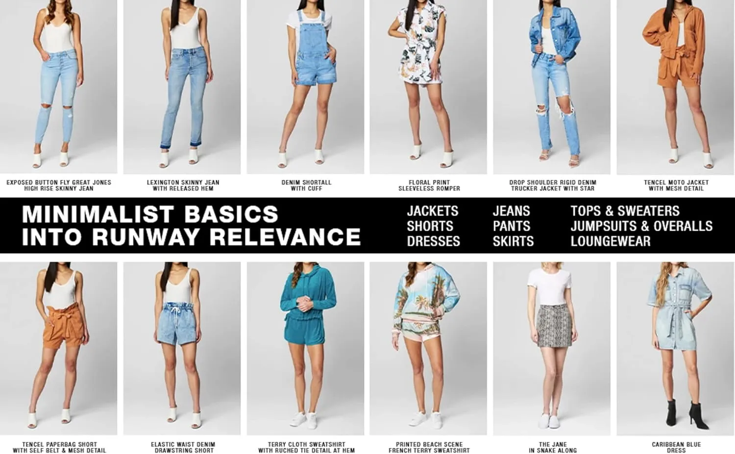 [BLANKNYC] womens Luxury Clothing Denim Trucker Jacket