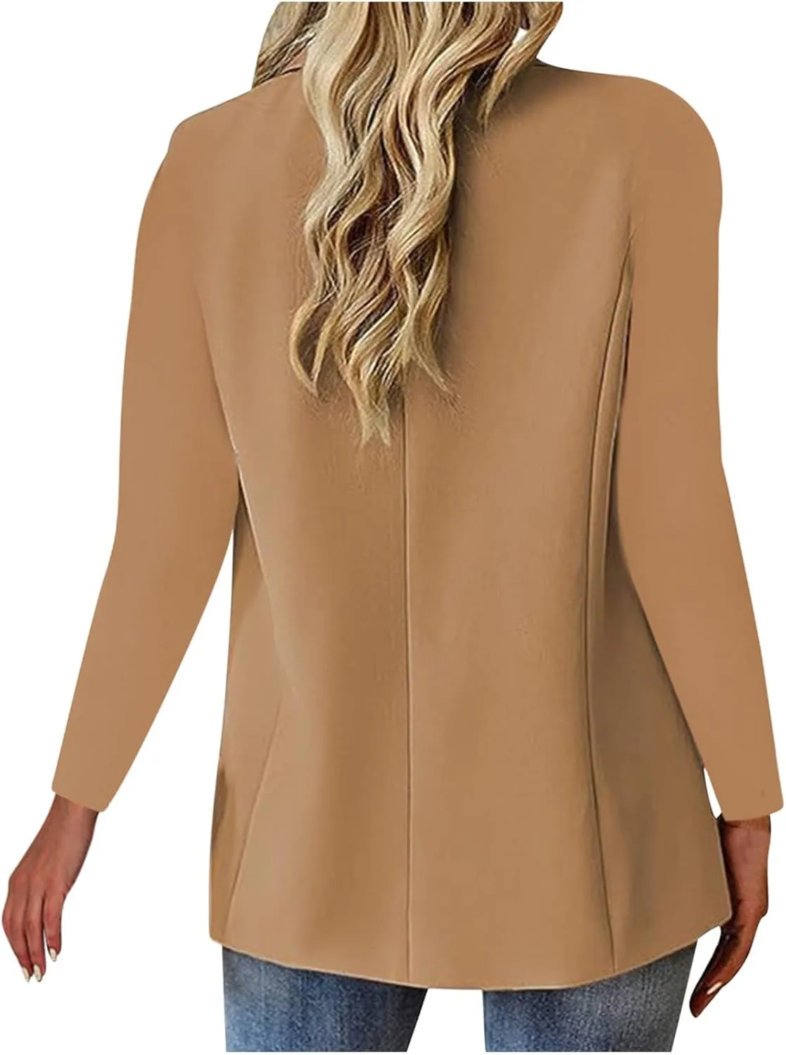 Blazers for Women 2024 Slim Fit Office Blazer Jackets Long Sleeve Open Front Suit Jackets Elegant Business Suits