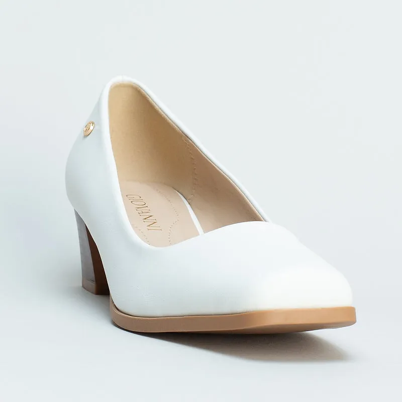 Block Heel Comfort Shoe _ 160350