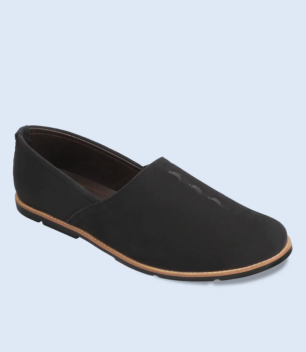 BM6705-BLACK-Men Slip On