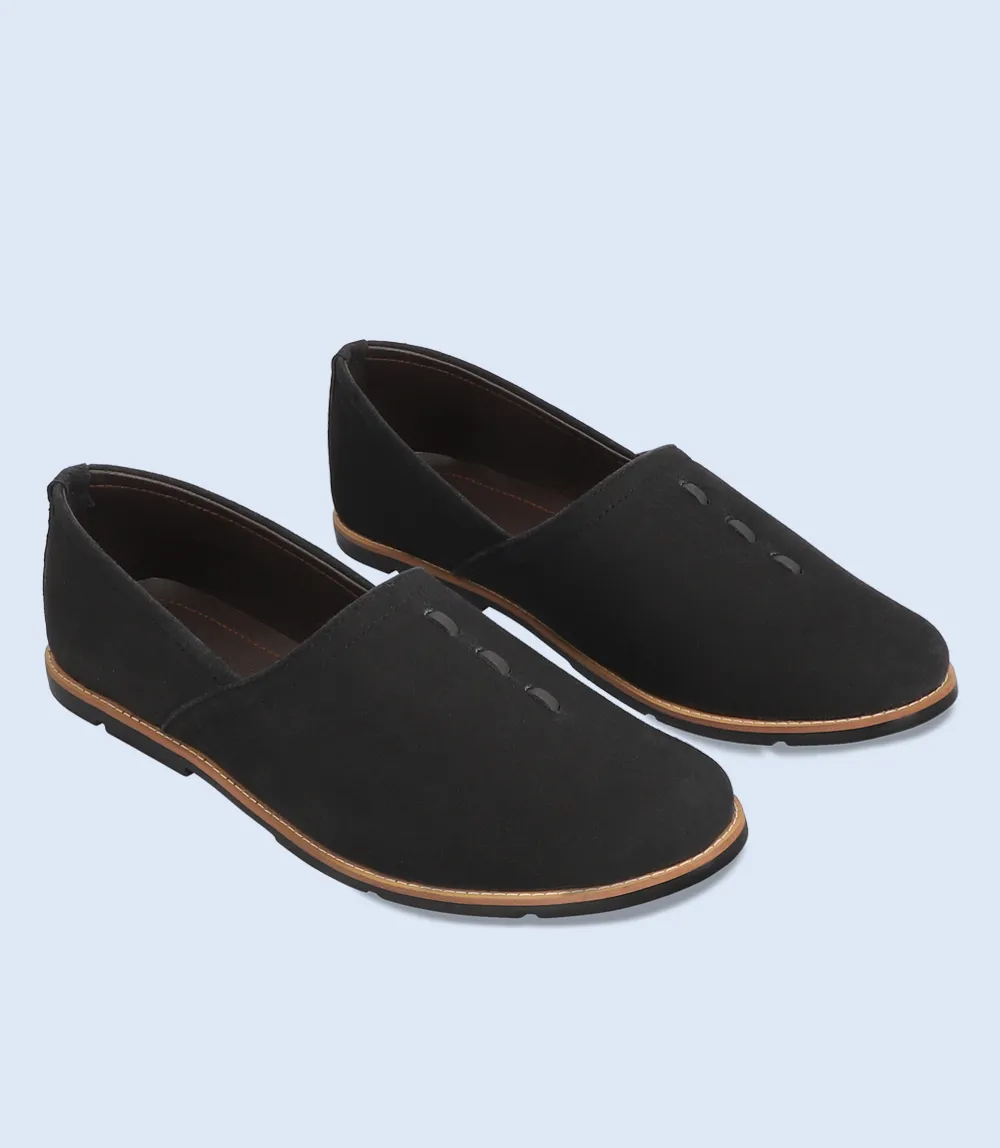 BM6705-BLACK-Men Slip On