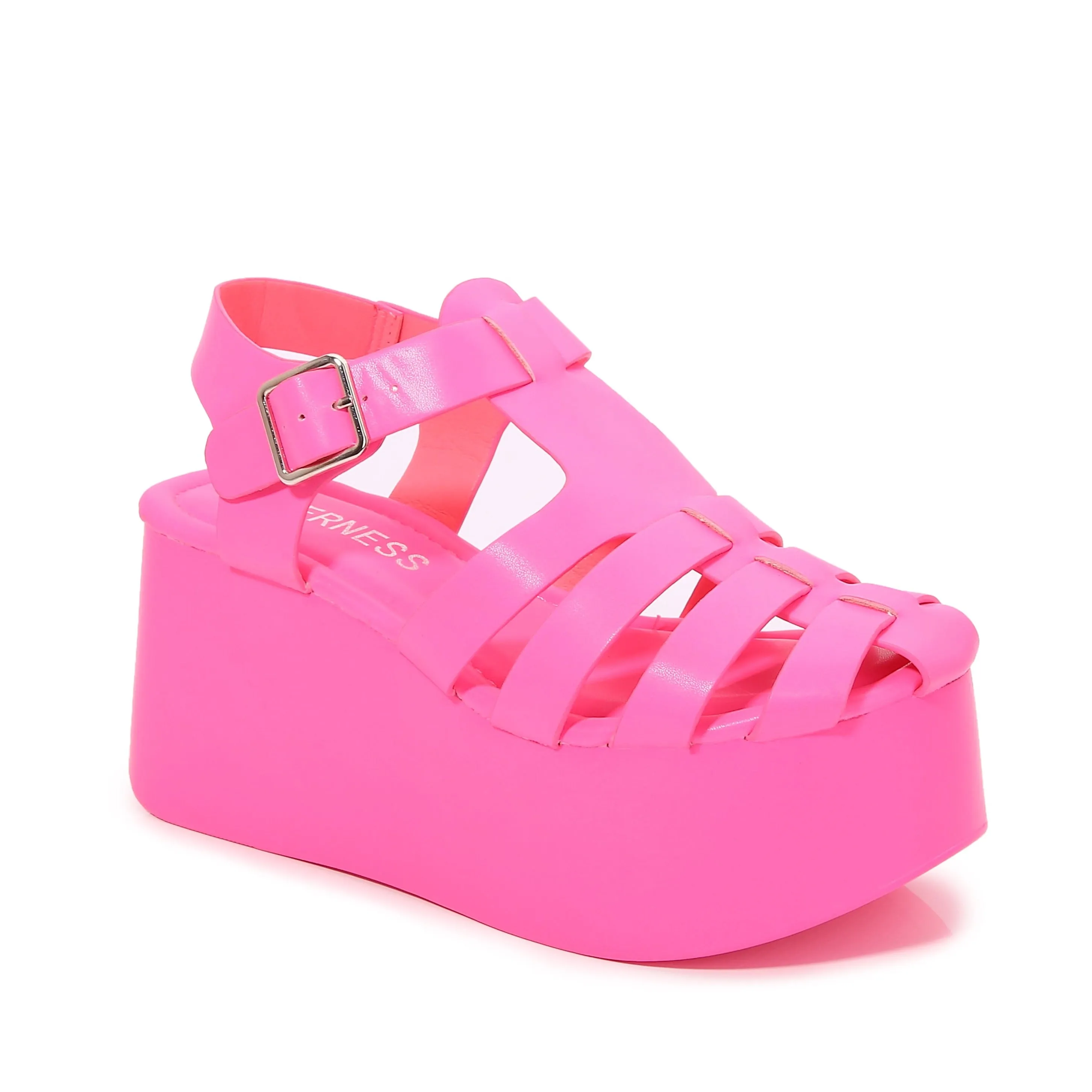 Brianna Fisherman Flatform Sandal