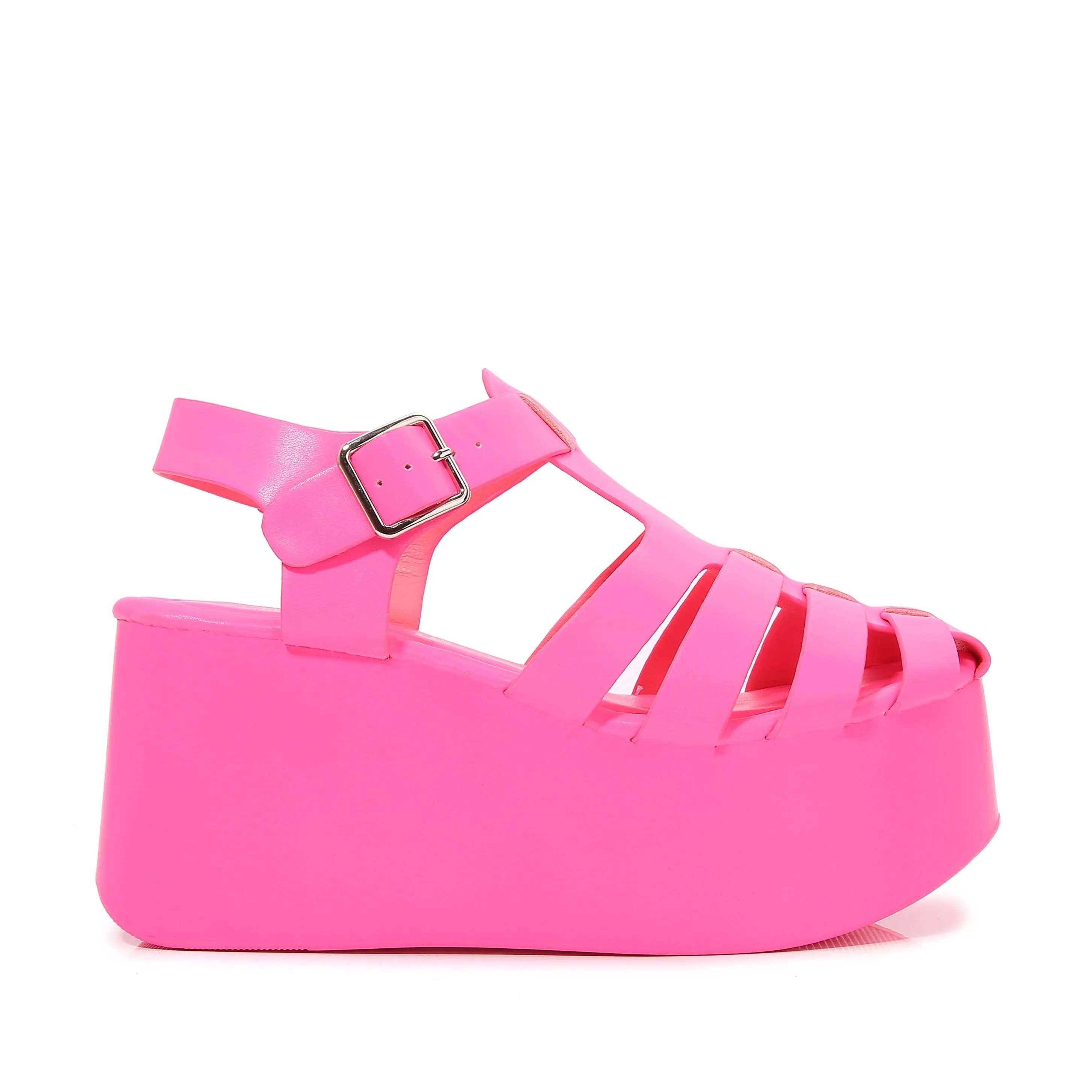 Brianna Fisherman Flatform Sandal
