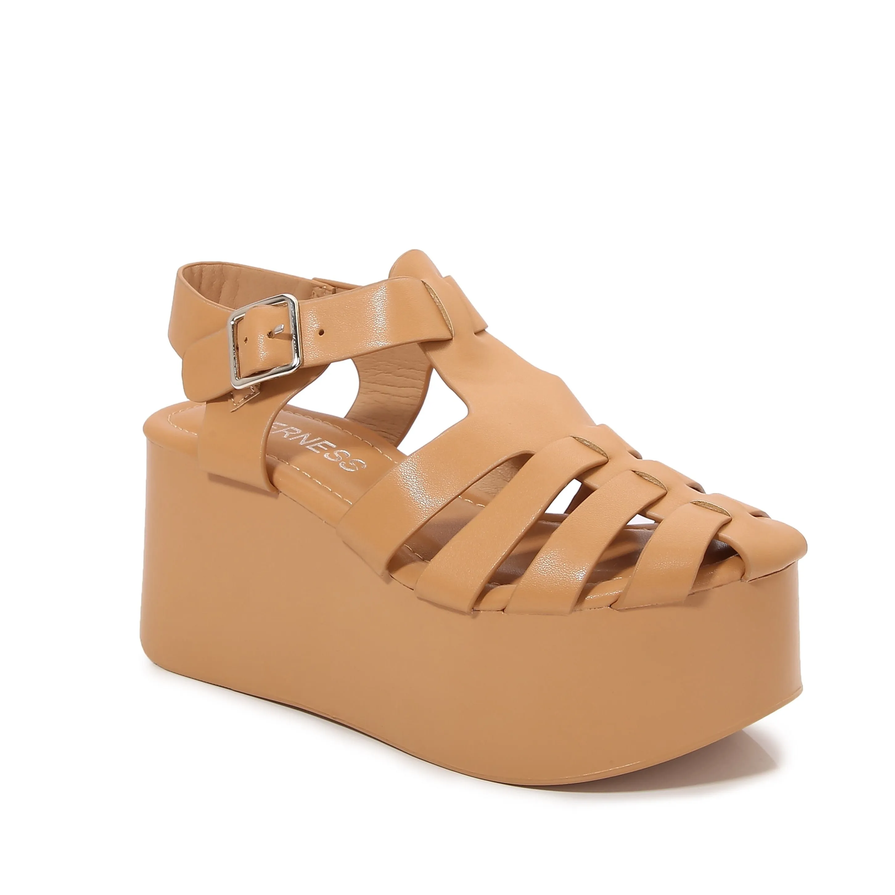 Brianna Fisherman Flatform Sandal