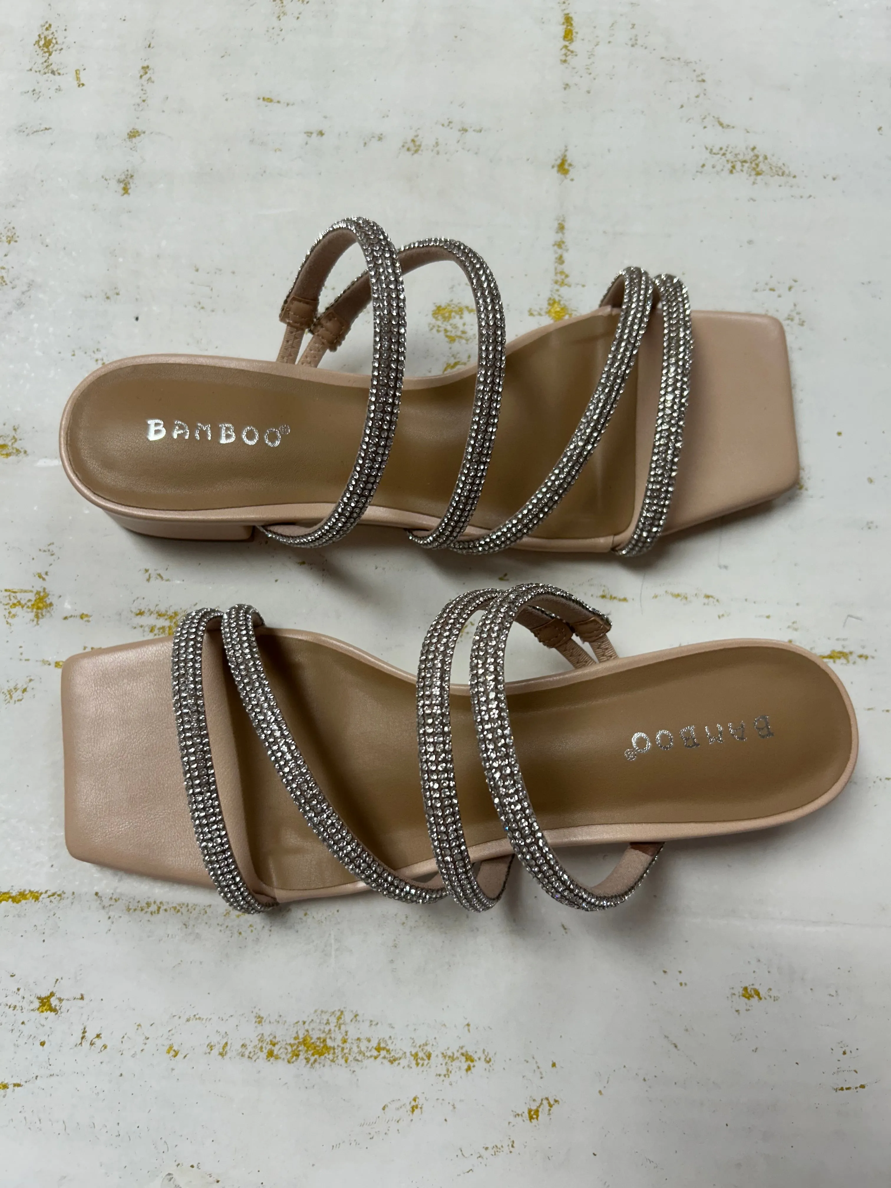 Brio - Rhinestone Strappy Dress Heel