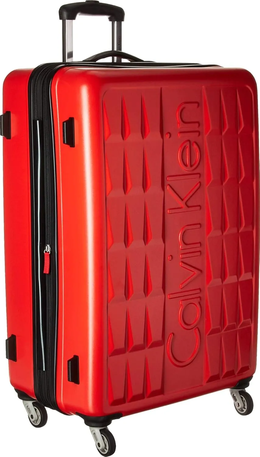 Calvin Klein Cornell 28" Hardside Spinner, Red, One Size