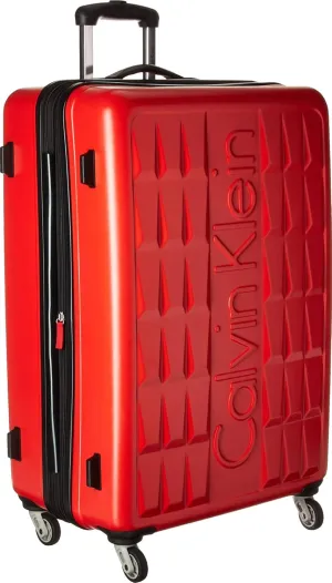 Calvin Klein Cornell 28" Hardside Spinner, Red, One Size
