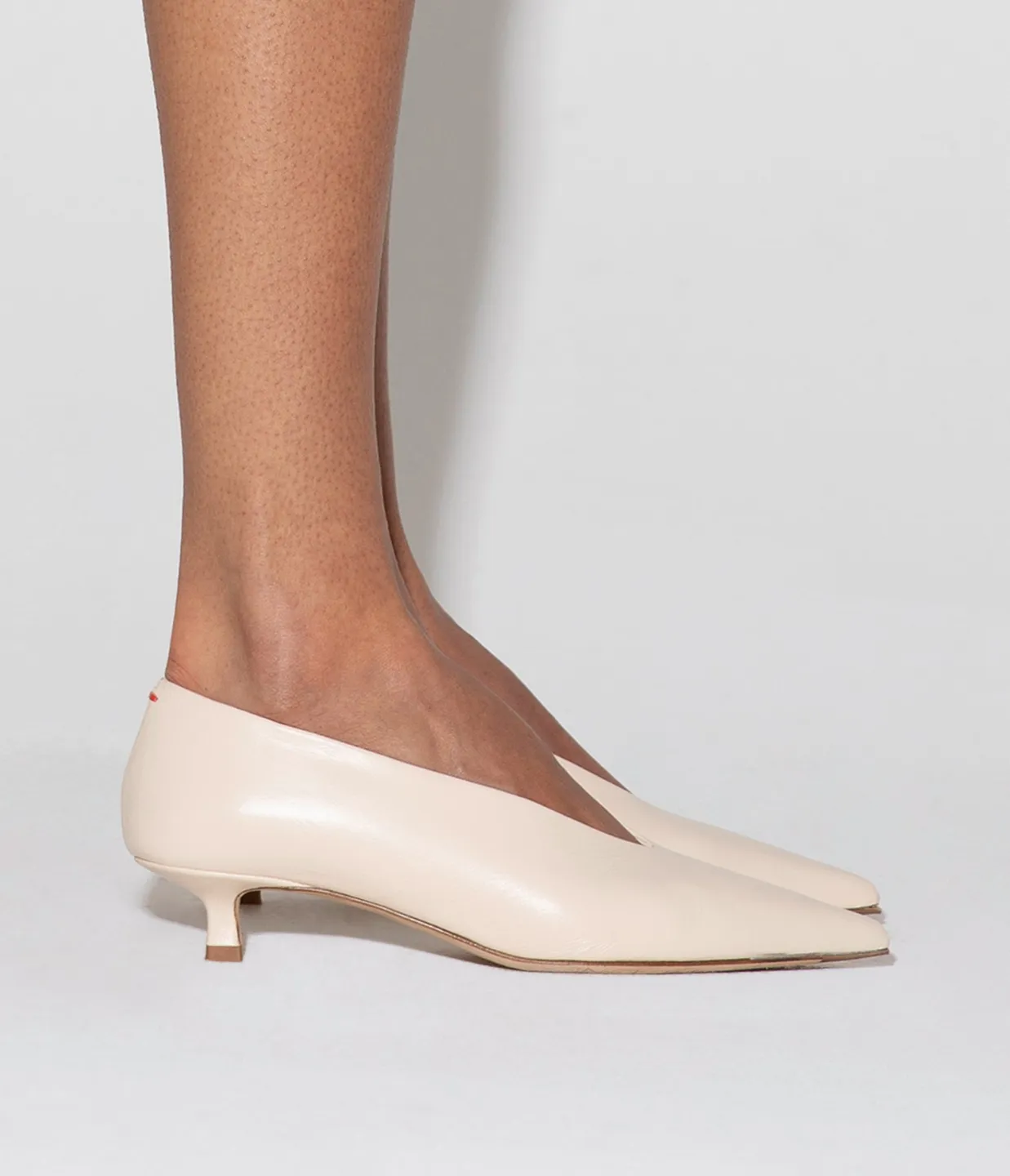 Clara Nappa Leather in Creamy