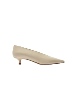 Clara Nappa Leather in Creamy