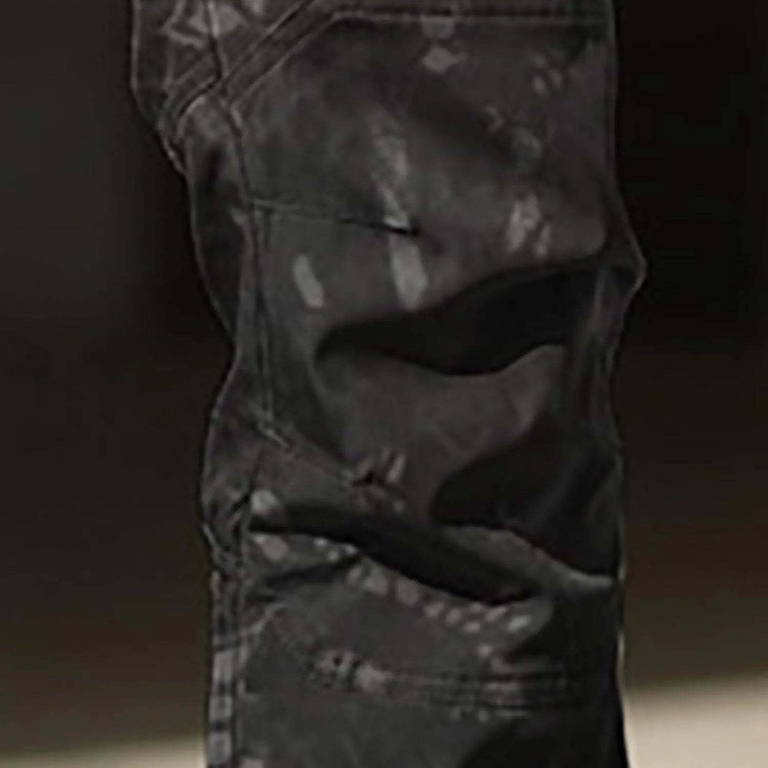 CRNTCEM Mens Camo Cargo Pants Straight Leg Army Combat Military Trousers Chinos Cotton Hiking Hunting Tactical Work Pants