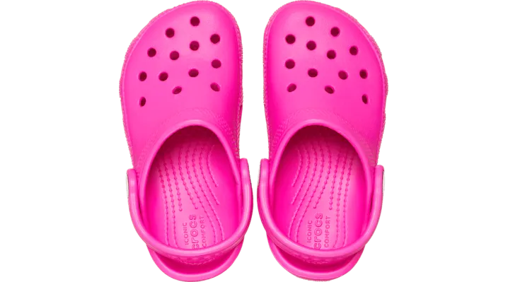 Crocs Toddler Classic Clog  Pink Crush