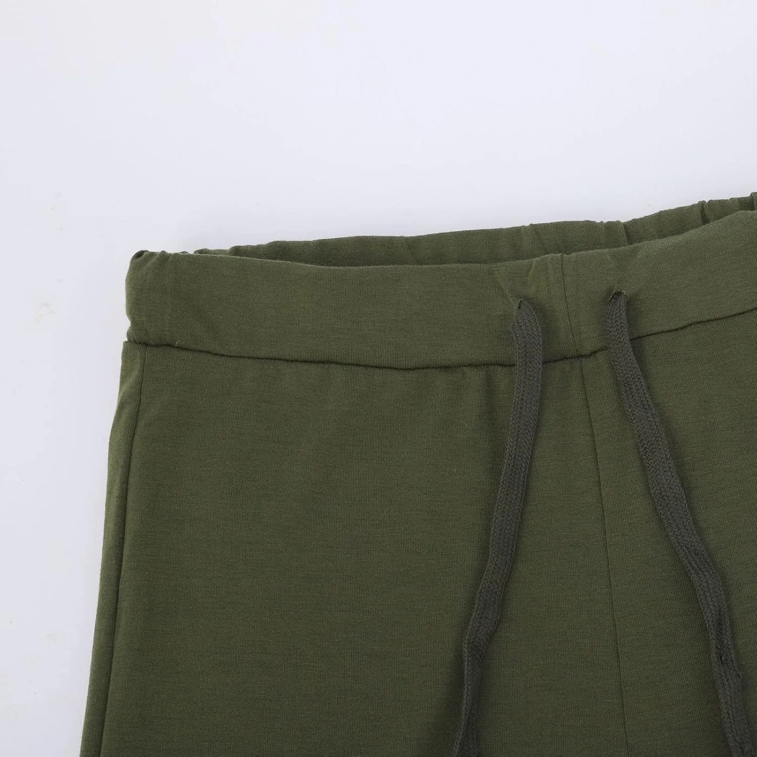 CTRLZS Linen Pants for Women Petite to Plus Size High Waist Drawstring Beach Pants Loose Fit Casual Summer Wide Leg Trousers
