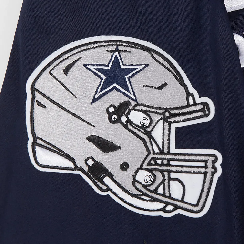 DALLAS COWBOYS AREA CODE M TWILL JACKET (MIDNIGHT NAVY)