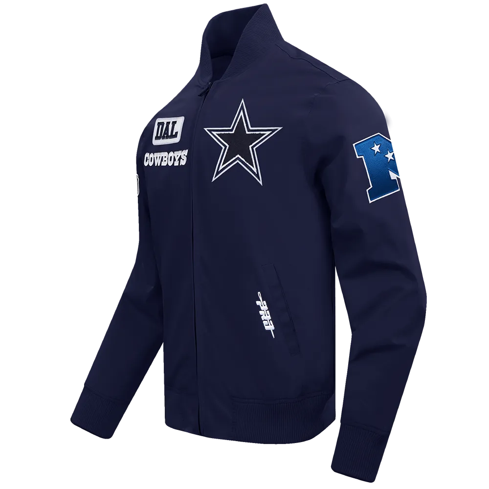 DALLAS COWBOYS AREA CODE M TWILL JACKET (MIDNIGHT NAVY)