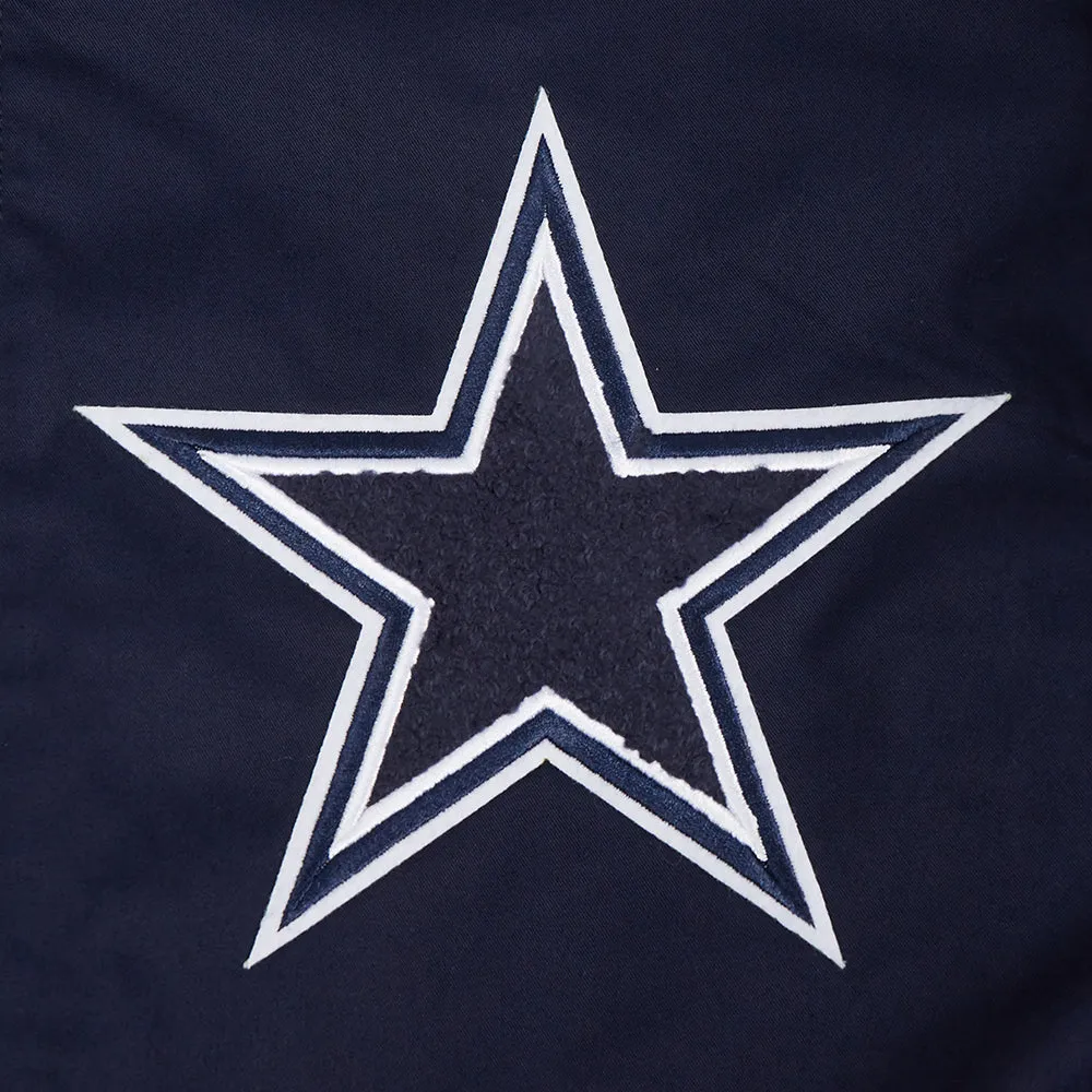 DALLAS COWBOYS AREA CODE M TWILL JACKET (MIDNIGHT NAVY)