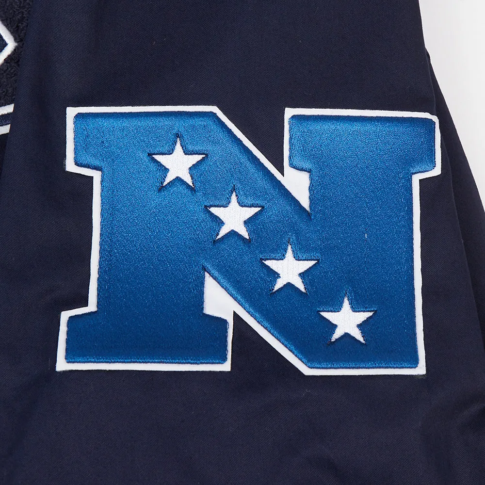 DALLAS COWBOYS AREA CODE M TWILL JACKET (MIDNIGHT NAVY)