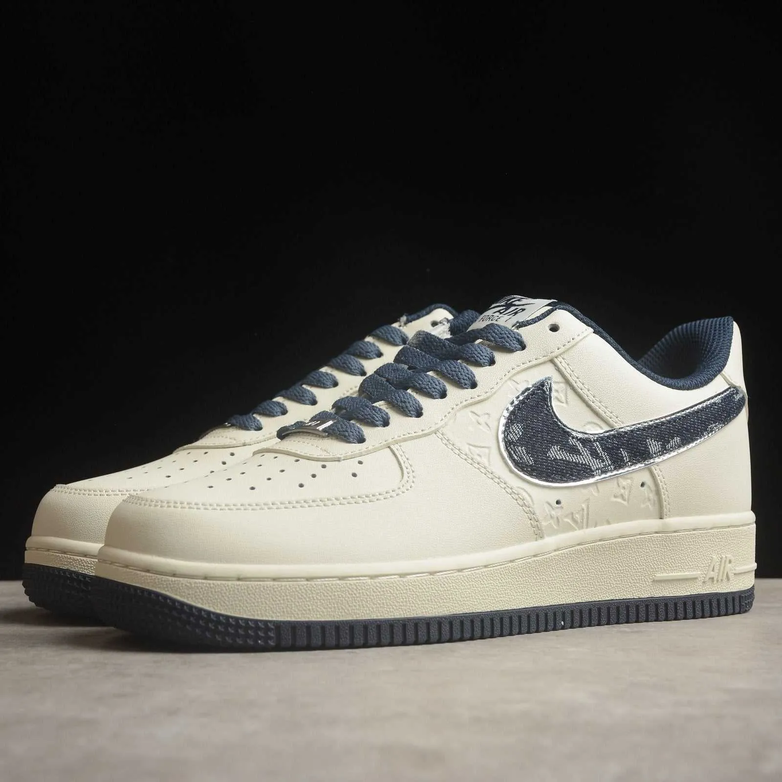 Denim LV Air Force 1