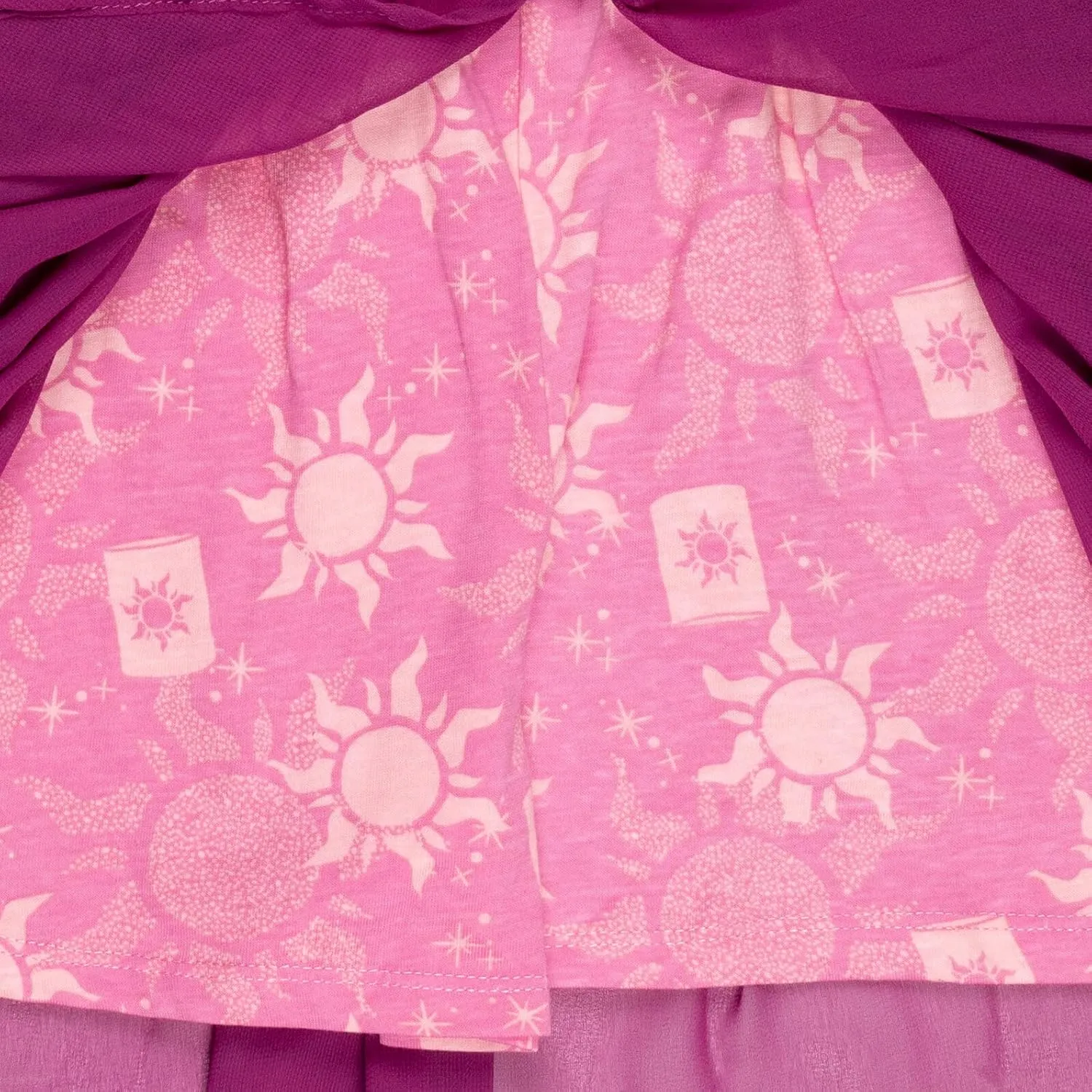 Disney Princess Girls Romper With Skirt Overlay Toddler to Big Kid