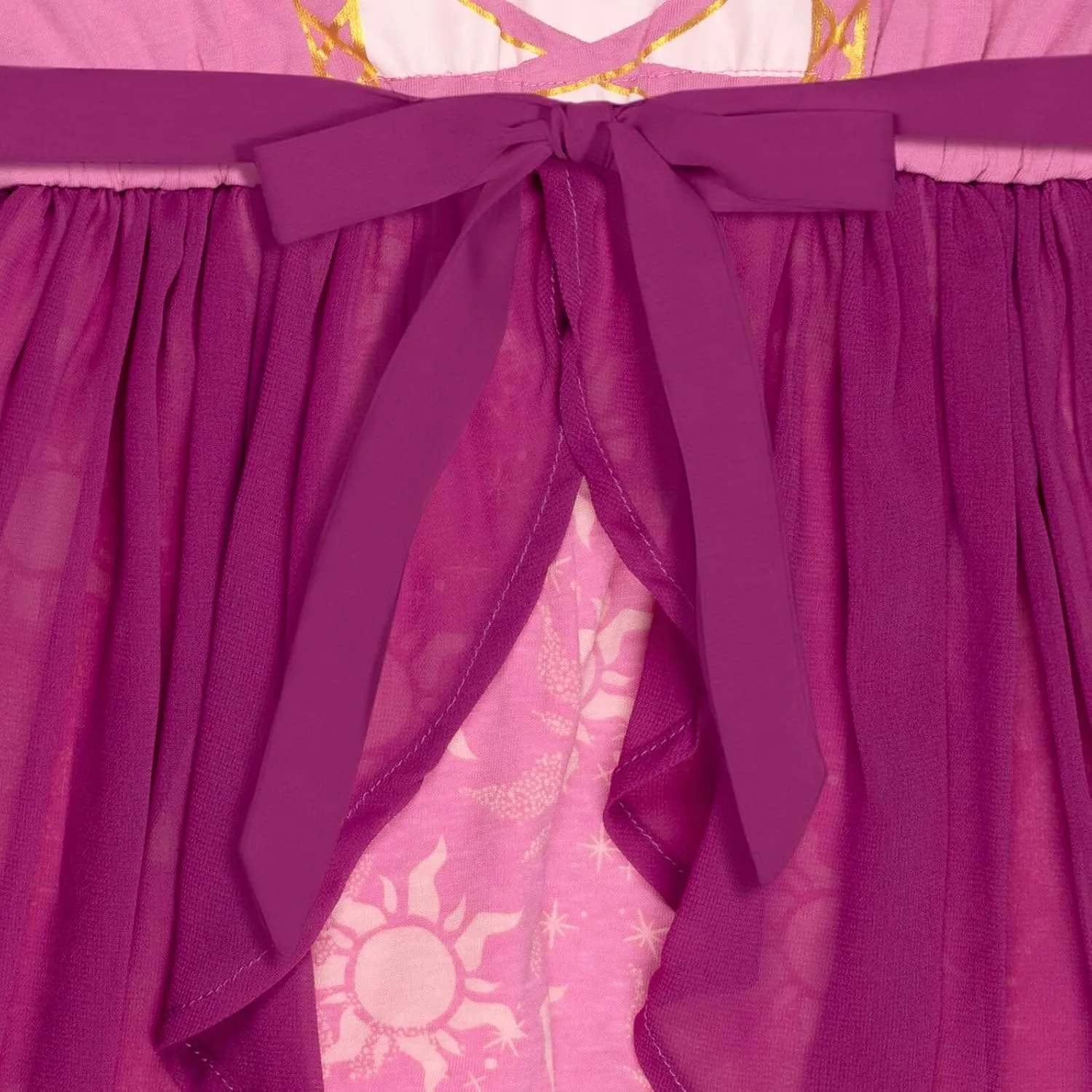 Disney Princess Girls Romper With Skirt Overlay Toddler to Big Kid