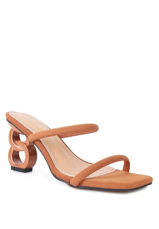 Downtown Experiment Low Heel Sandals