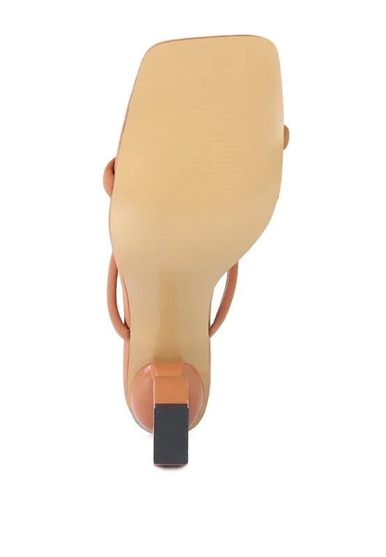 Downtown Experiment Low Heel Sandals