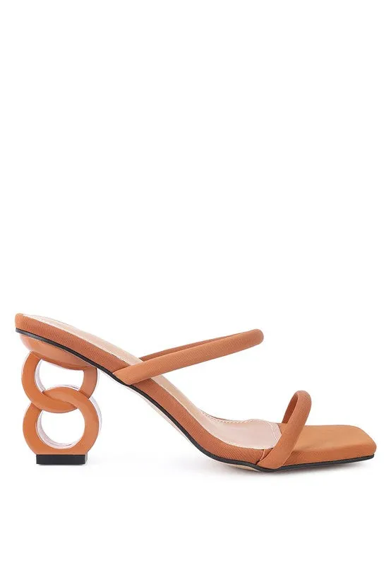 Downtown Experiment Low Heel Sandals