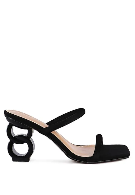 Downtown Experiment Low Heel Sandals