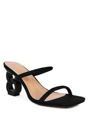 Downtown Experiment Low Heel Sandals