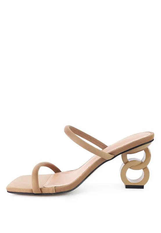 Downtown Experiment Low Heel Sandals