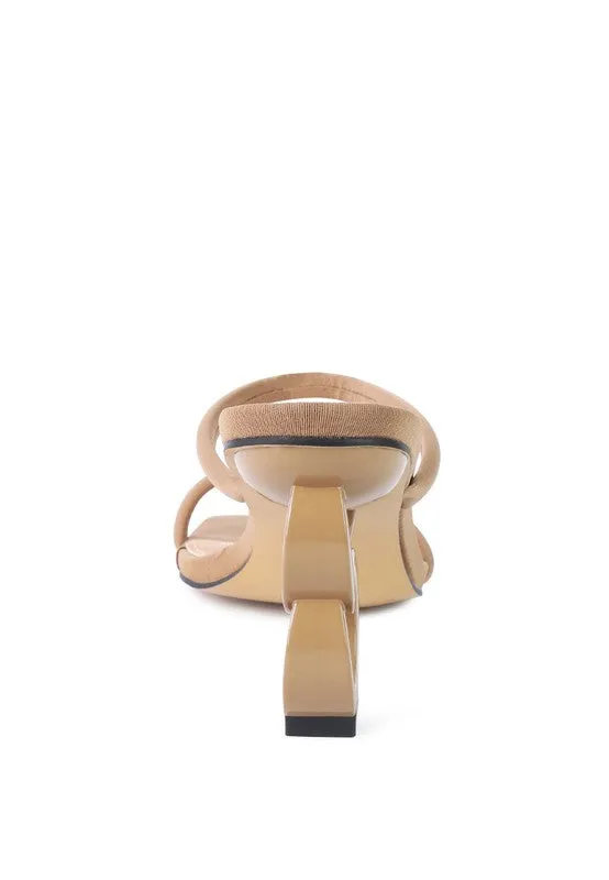 Downtown Experiment Low Heel Sandals