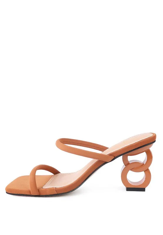 Downtown Experiment Low Heel Sandals