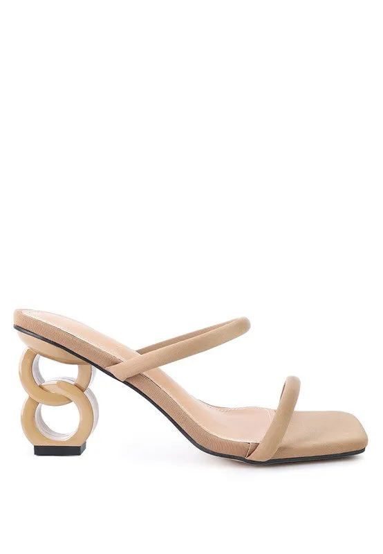 Downtown Experiment Low Heel Sandals