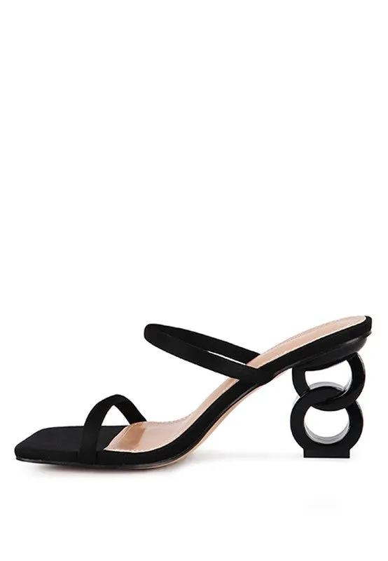 Downtown Experiment Low Heel Sandals
