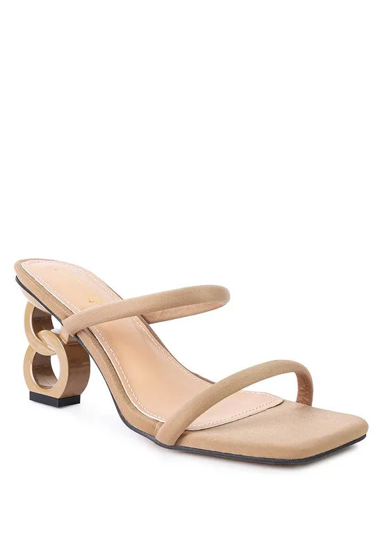 Downtown Experiment Low Heel Sandals
