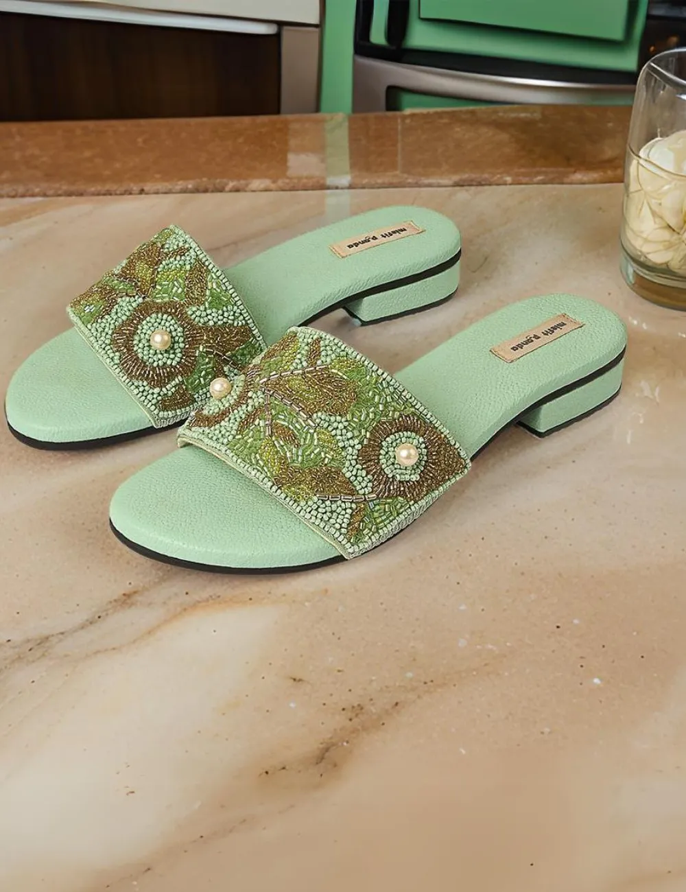 Flora Box Heels