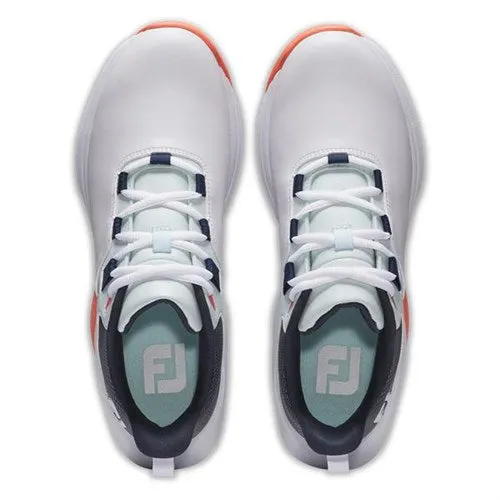 FootJoy Prolite Ladies Golf Shoes White/Blue/Coral