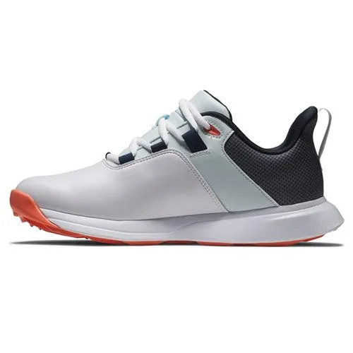 FootJoy Prolite Ladies Golf Shoes White/Blue/Coral