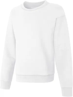 Hanes Girls' Ecosmart Crewneck Sweatshirt, Soft Midweight Fleece Pullover For Girls'