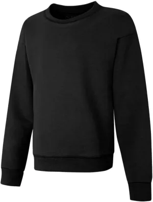Hanes Girls' Ecosmart Crewneck Sweatshirt, Soft Midweight Fleece Pullover For Girls'