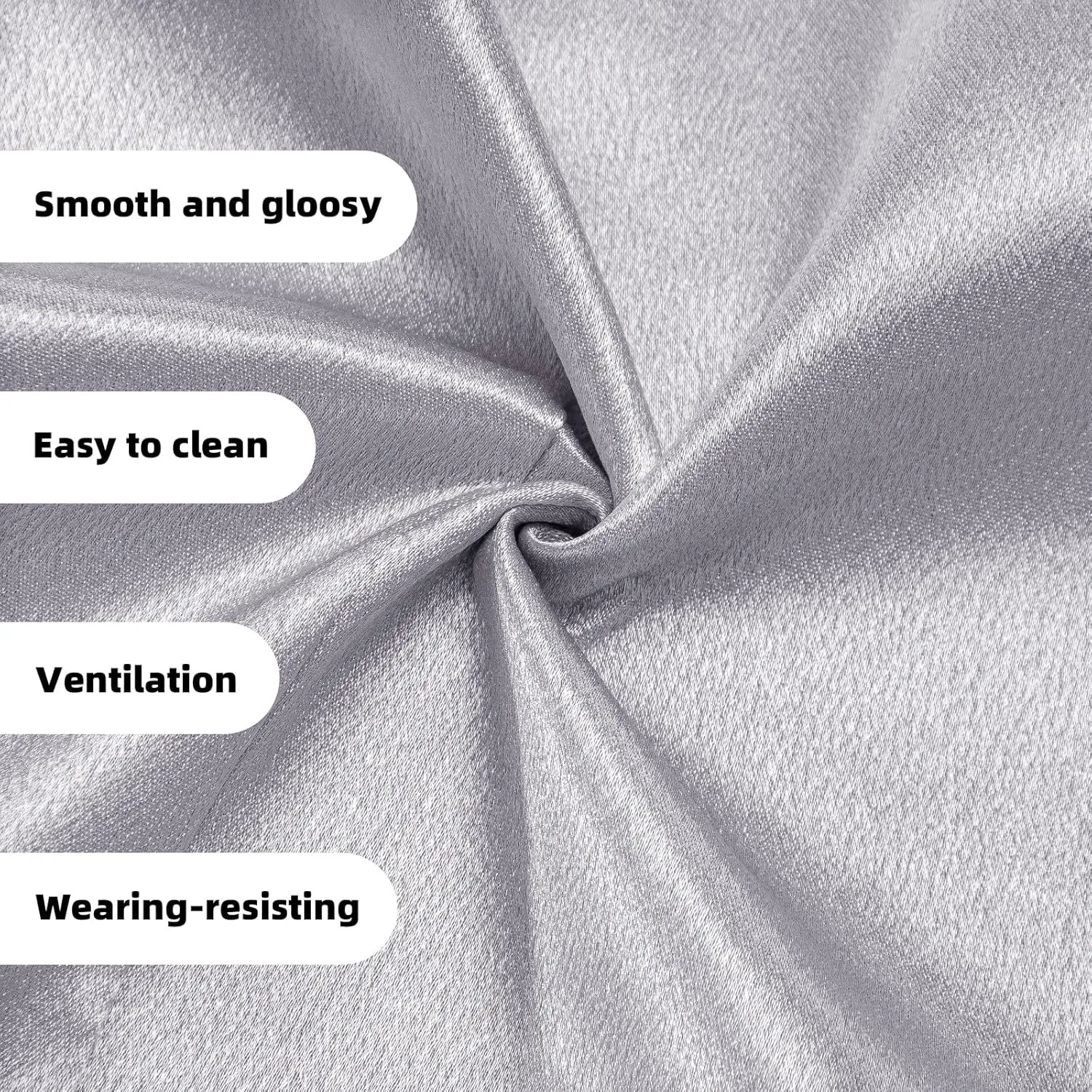Hi-Tie Mens Silk Double-Breasted Suit Vest Tie Pretied Bowtie and Pocket Square Cufflinks Slim Fit Wedding or Business Tuxedo