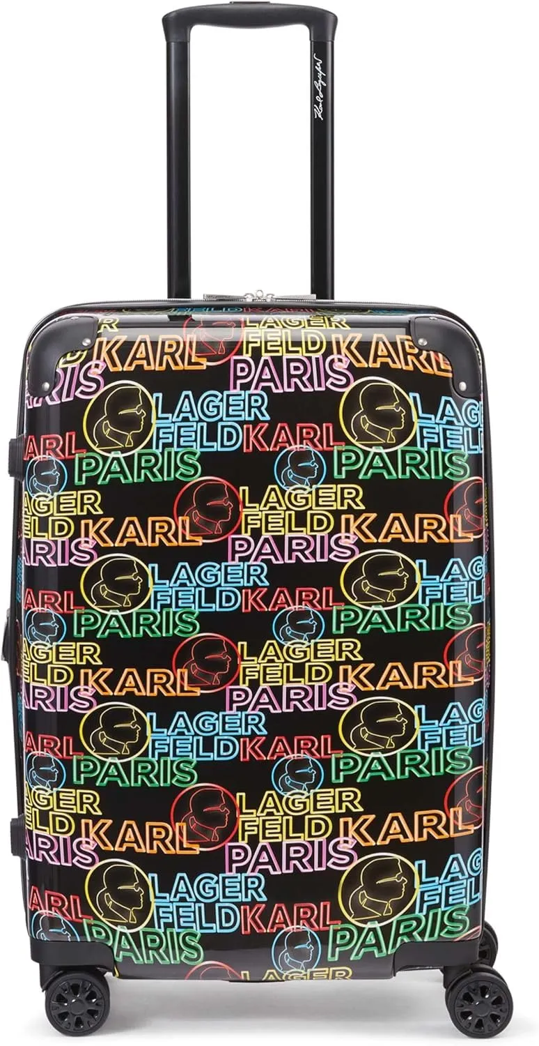 Karl Lagerfeld Paris Neon 25" Upright Luggage, Multi