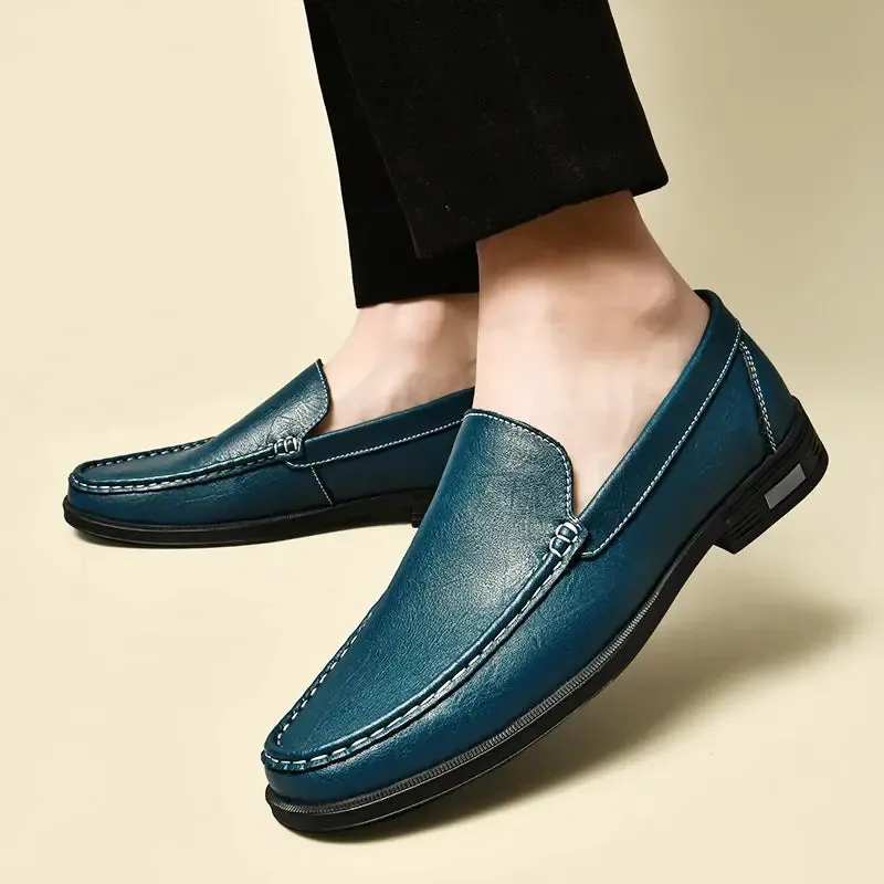 Leather Moccasin Eco-Leather Shoes